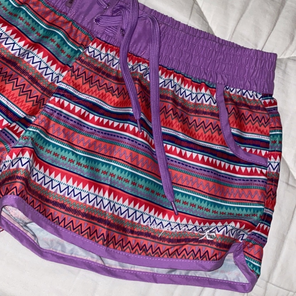 Patterned Running Shorts - Picture 2 of 2